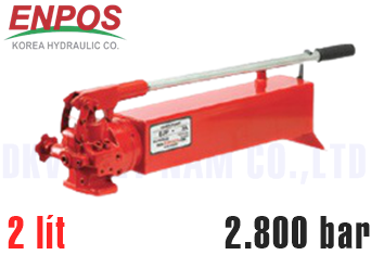 Bơm thủy lực 2800 bar Enpos EHJP-2C - DKV VIETNAM CO., LTD